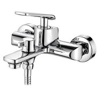 Смеситель L3274 для ванны c коротким изливом LEDEME